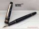 2018 Clone Mont Blanc Meisterstuck Fountain Pen Black Barrel12 (3)_th.jpg